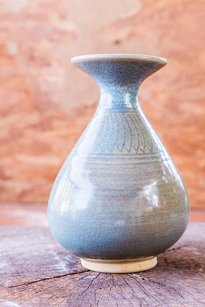 istock vintage ceramic vase on wood 508758579