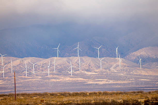 istock Bakersfield Wind Farm under Fog 508760904