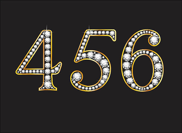 11,700+ Diamond Numbers Stock Illustrations, Royalty-Free Vector