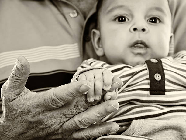 istock Grandfather and grandchild 508764310