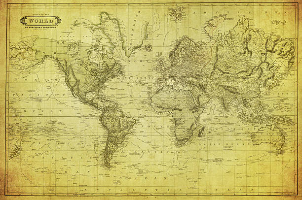 istock vintage map of the world 1831 508784331