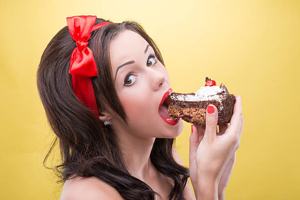istock Sexy woman with sweets 508785043