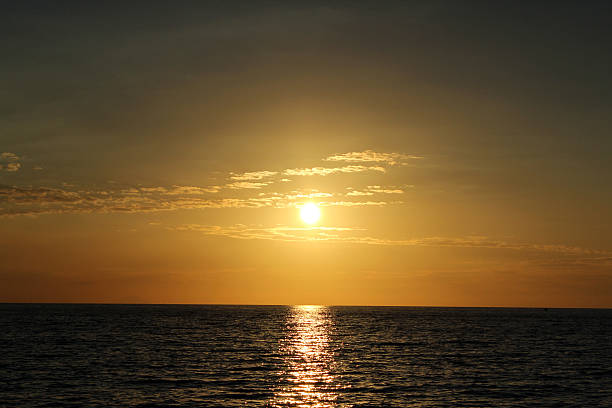 istock Mediterranean Sea and Sunset, South Italy 508785511