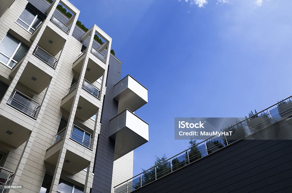 City living apartment building in Sofia. Bulgaria. Residential architecture Apartment Stock Photo