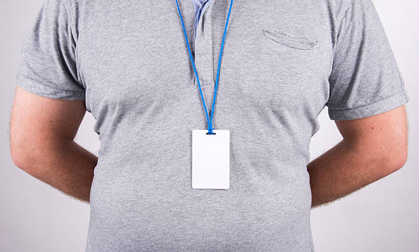 istock business man with employee badge 508790736