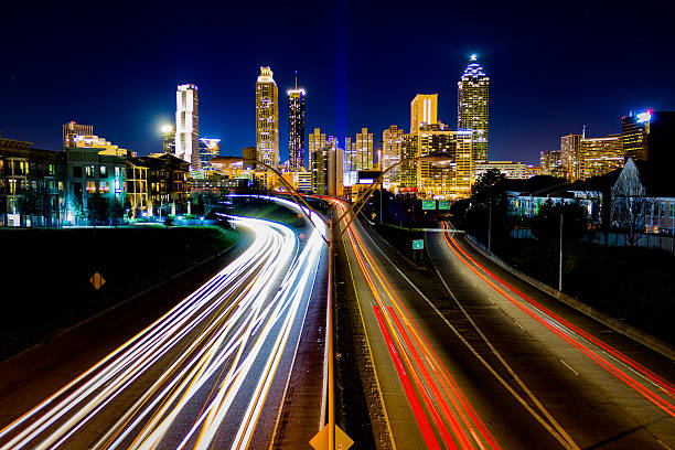 istock Time Lapse of Atlanta Traffic 508795374