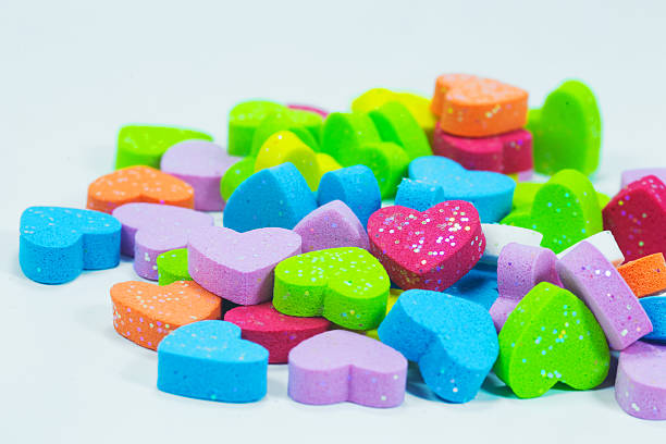 istock Colorful hearts foam 508811638