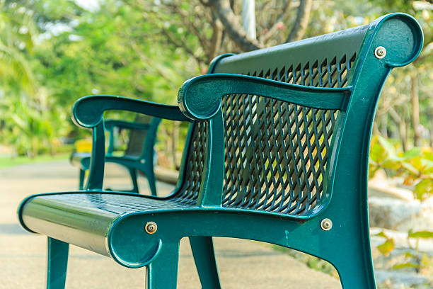 istock Chairs in the garden. Highlight objects in the image 508812116
