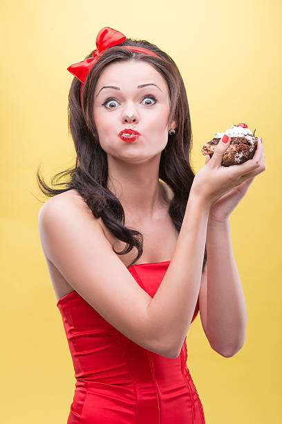 istock Sexy woman with sweets 508814935