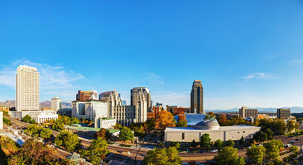 istock Salt Lake City panoramic overview 508815169