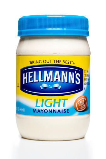 Præsident maksimum Supermarked Hellmanns Light Mayonnaise Jar Stock Photo - Download Image Now - Mayonnaise,  Jar, Retail - iStock