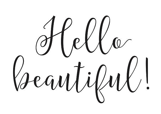 Free Stock Photo of Sign with text HELLO BEAUTIFUL | Download Free ...