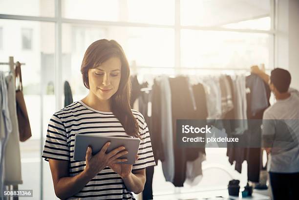 Time To Release My New Arrivals Online Stock Photo - Download Image Now - Retail, Store, Internet