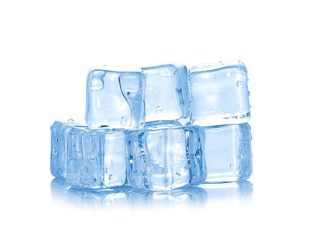 istock Cubes of ice on a white background 508831600