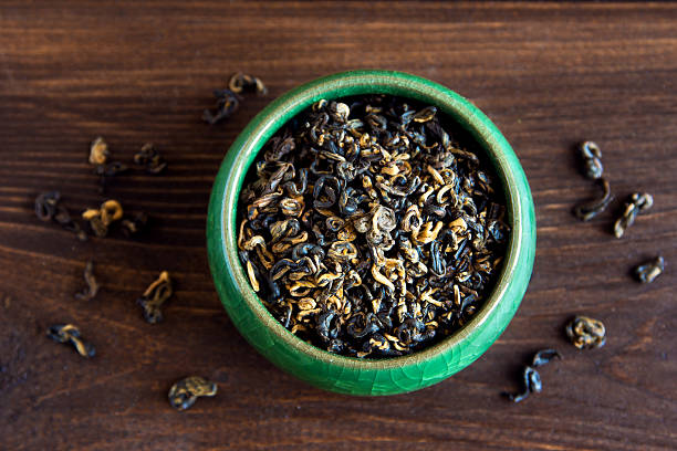 istock Elite chinese dried black tea 508832332