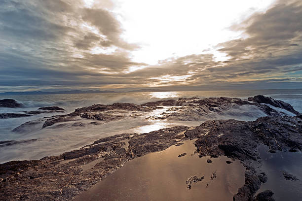 istock Long exposure view at Botany Bay,Port Renfrew 508832502