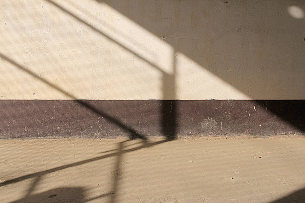 istock Sun lights and shadow on the old walls 508833592
