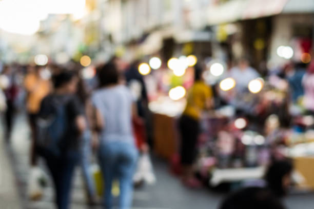 istock Blurred people in the street 508833758