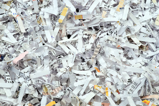 istock Closeup of shredded paper documents 508834432