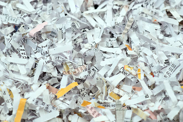 istock Closeup of shredded paper documents 508834478