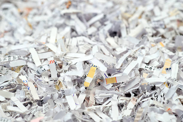 istock Closeup of shredded paper documents 508834536