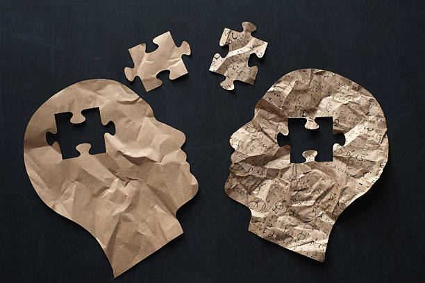 istock Human Heads with Puzzle part 508836216