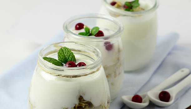 istock Healthy breakfast - yogurt with muesli and berries 508838122