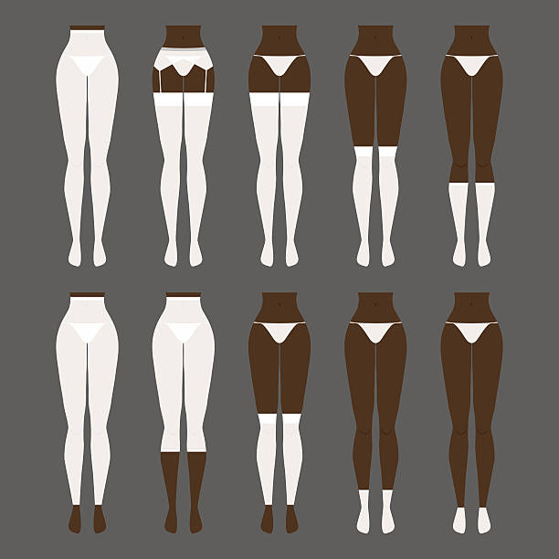 istock Vector illustration. Hosiery elements - tights, stockings, golfs, leg warmers 508839146