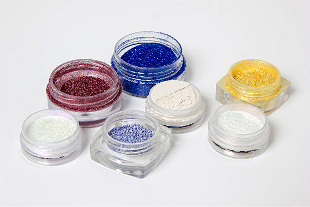 istock set of colored materials for nail design 508840432