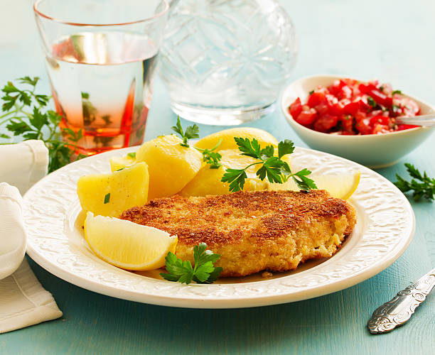 istock Baked chicken breast with a crispy crust 508851562