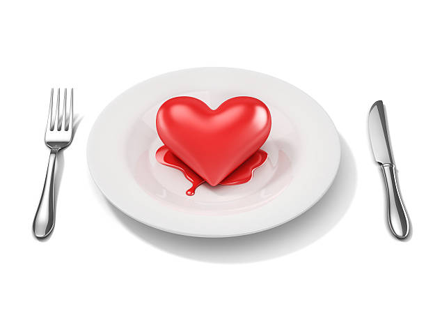 istock red heart on a plate - breakup 3d concept 508852657