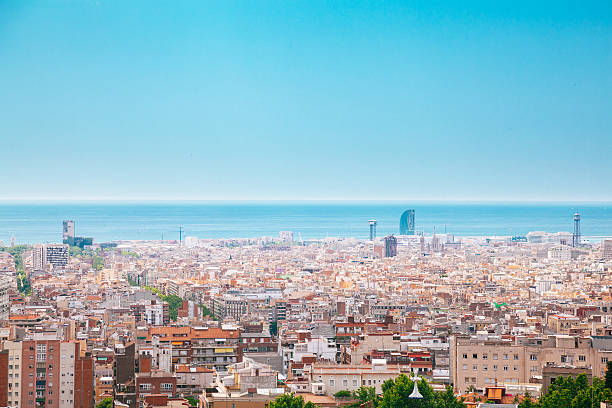 istock Barcelona city view 508857078