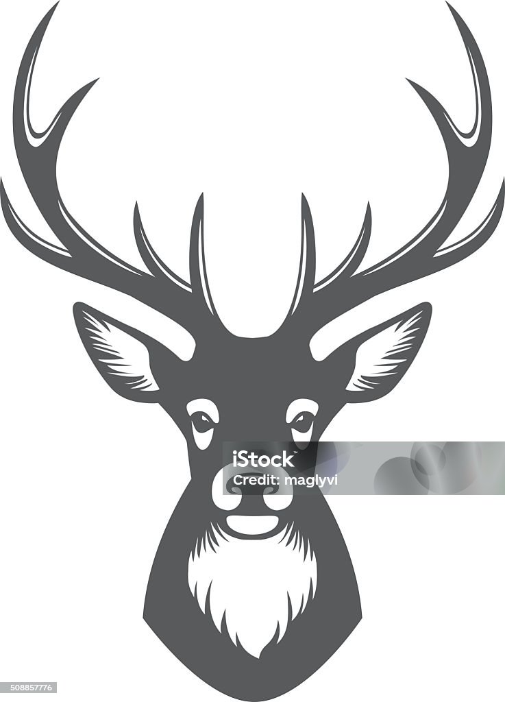 Cerf-illustration - clipart vectoriel de Famille du cerf libre de droits