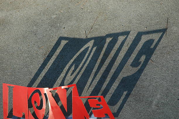 istock Shadow of love written out 508858119