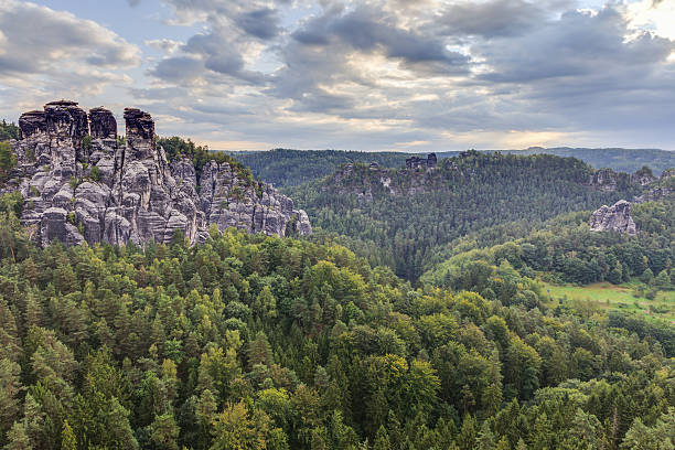 istock Saxonian Swiss Rock Formation near Dresden 508858567