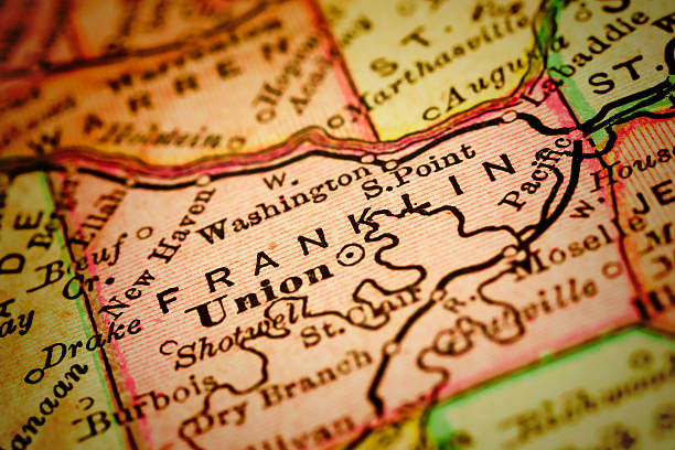 istock Franklin | Missouri County maps 508858752