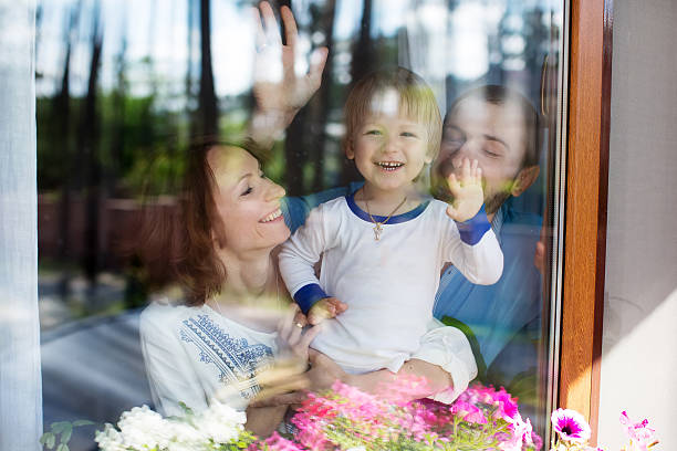 istock Young Attractive Parents and Child Portrait 508860414