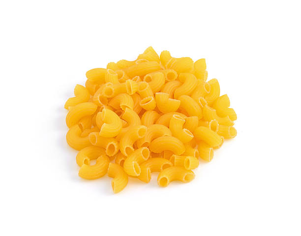 istock Raw Elbow Macaroni (Gomiti Pasta) Isolated on White Background 508877994