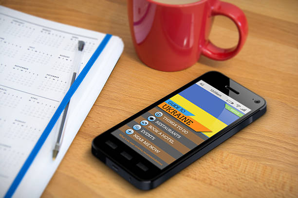 istock Travel Guide - Ukraine - Smartphone App 508881882