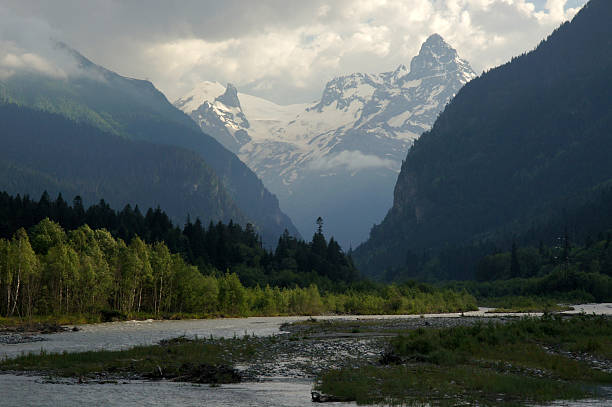istock landscape in Caucasus mountains in spring 508882974