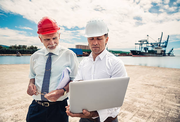 istock Inspections At Commercial Dock 508883363