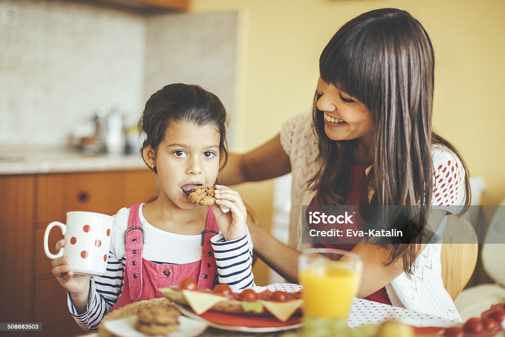 Having breakfast together 20-29 Years Stock Photo