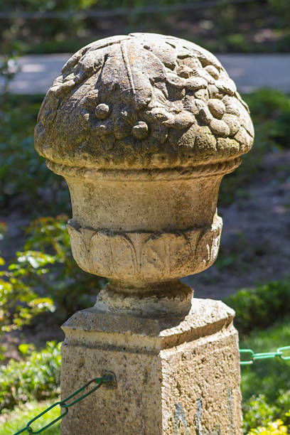 istock stone sculpture of a decorated vase 508884399