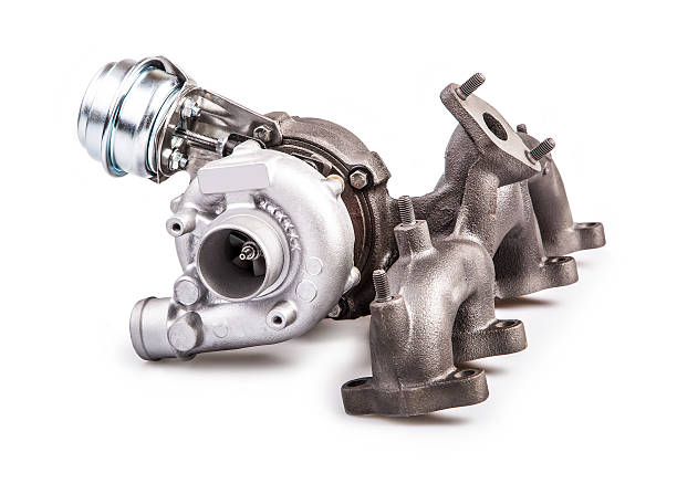 istock Turbocharger for car 508884573