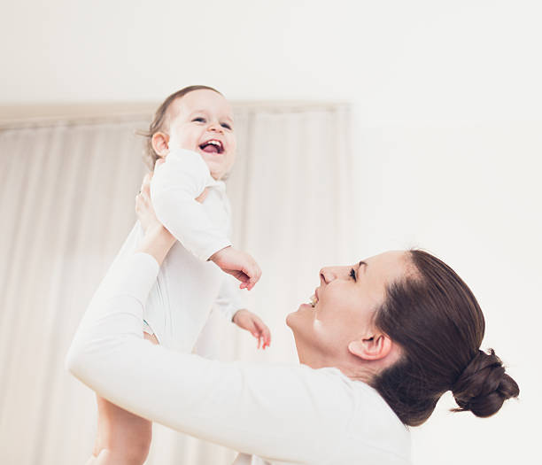 istock Mother playing with his son 508884734