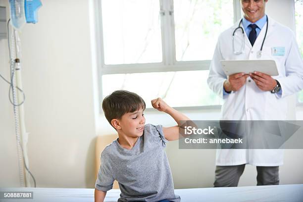 Watch My Muscles Grow Doc Stock Photo - Download Image Now - Adult, Arms Akimbo, Beautiful People