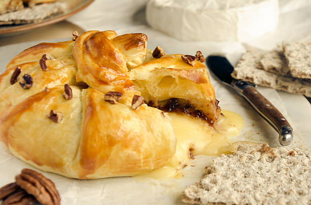istock Homemade nutty baked brie 508896840