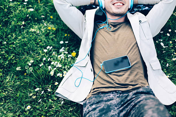 istock Happy man resting in the countryside 508898246