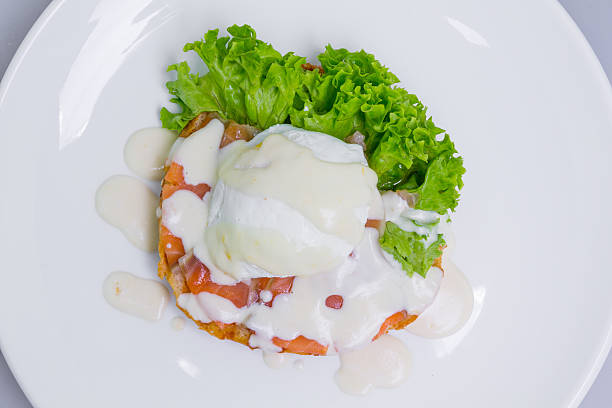 istock sandwich with salmon, mozzarella and cream sauce 508898296