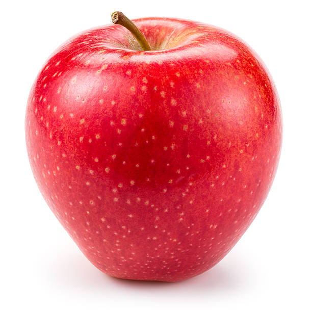 istock Fresh red apple isolated on white background. 508898716